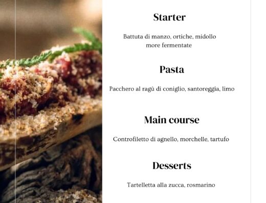 Menù Bosco