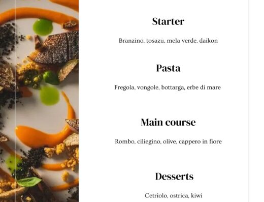 Menu Mare