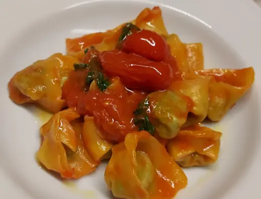 cena a domicilio – menù terra