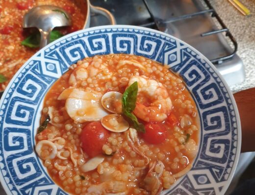 cena a domicilio – menù mare