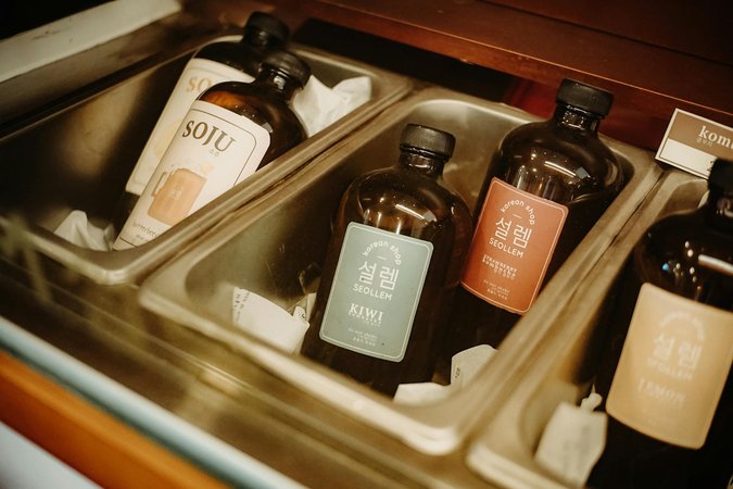 Soju cocktail coreano tradizionale