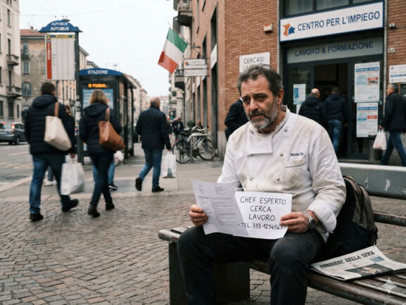 chef senza lavoro