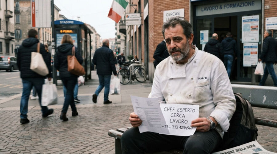 Chef senza lavoro? il paradosso della ristorazione in Italia.