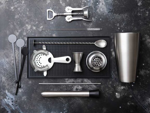 Attrezzatura da barman professionale